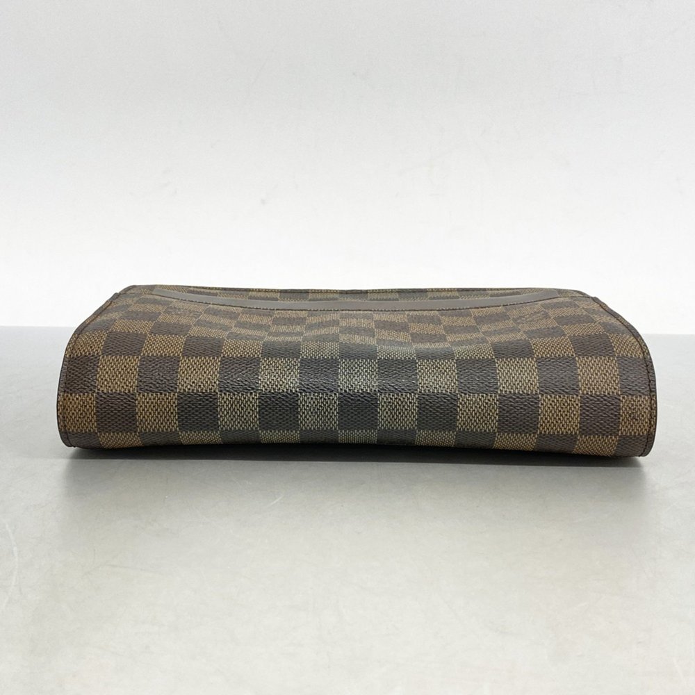 Louis Vuitton Clutch Bag Damier Saint N51993 Ebene Men's - Picture 3 of 12